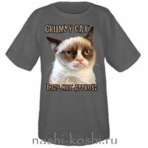Grumpy Cat - сердитый кот
